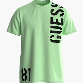 Resim Guess Erkek T-shirt Yeşil 