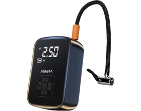 Resim Hava Kompresörü, 150 Psı Dijital Göstergeli Oto Kompresör, Araba, Motosiklet, Bisiklet ve Top Için, Taşınabilir Şarjlı Kullanım, Fener Işığı, 4000 Mah Batarya, 3 Farklı Başlık (Psı,kpa,bar,kg/cm²) 