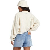 Resim Billabong Loosen Up Crew Kadın Beyaz Sweatshirt 
