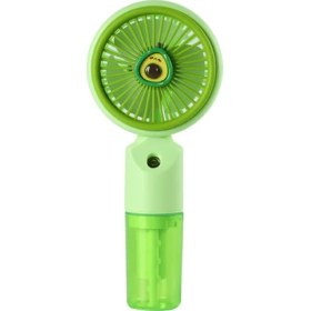 Resim Renas Store Feny FN-F50 Yeşi̇l 3 Kademeli Hız Buharlı Ferahlık Elde Kullanım Dahili 800MAH Bataryalı Type-C Şarj 