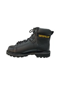 Resim Caterpillar Alaska Black Deri Erkek Bot 