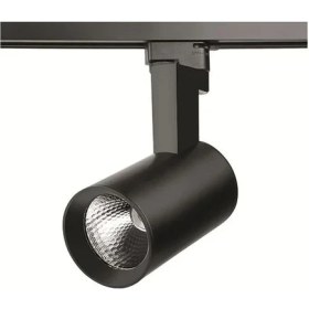 Resim 36W Cob Led Ray Spot Siyah Kasa 3000K Goya 