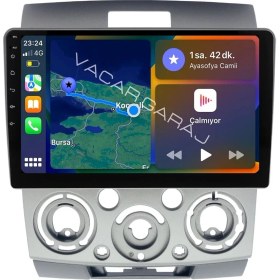 Resim Navecron Ford Ranger 2007-11 Uyumlu Androıd Multimedya Gerçek 2/32 Kablosuz Carplay Geri Görüş Kameralı 