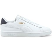 Resim Puma Smash V2 L Beyaz Erkek Sneaker 000000000101508079 Beyaz-sıyah 
