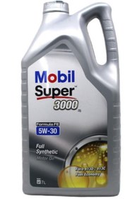 Resim Mobil Super 3000 Formula Fe 5w-30 7 Lt Tam Sentetik Motor Yağı 