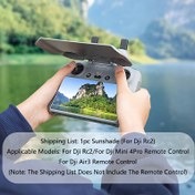 Resim 1 adet RC2 Güneşlik/RC2 Ekranlı Güneşlik Işıklık Kalkanı, Aksesuarlar. DJI RC2/DJI MINI 4PRO Uzaktan Kumanda için Uygun/Uzaktan Kumandalı DJI AIR3 için Güneşlik Not: Teslimat listesi uzaktan kumandayı içermez 