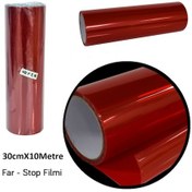Resim Far Stop Filmi 30 Cm X 10 Metre Kırmızı Osn-1482 / Br1190467 1 Adet 