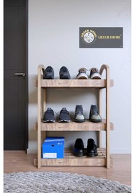 Resim Abzer Home Ayakkabılık Kahverengi Atlantik Çam 