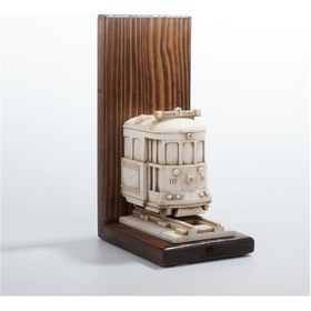 Resim Anadolia Nostalji Tramvay Dekoratif Kitap Desteği 