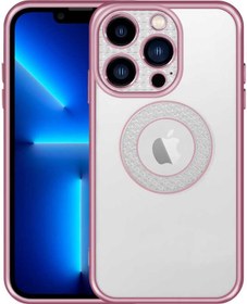 Resim İphone 13 Pro Uyumlu Kamera Korumalı Logo Gösteren Zore Esta Kılıf-rose Gold Rose Gold 