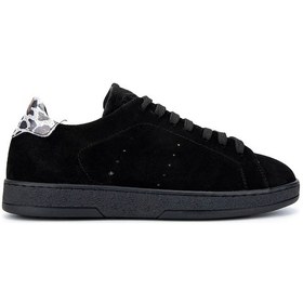 Resim Tamer Tanca Kadın Hakiki Deri Siyah Süet/siyah Beyaz Leopar Sneakers & Spor Ayakkabı 1060 25113 Bn Ayk Y25 Syh Suet/syh Byz Leopar Siyah 