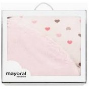 Resim Baskılı Kürklü Battaniye Pembe 