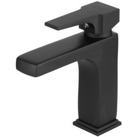 Resim Newarc Aqua Lavabo Bataryası Siyah 