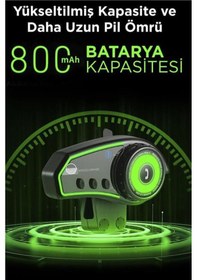 Resim Moto Kurye Kask Kulaklık Bluetooth Motosiklet Kulaklık Bluetooth 