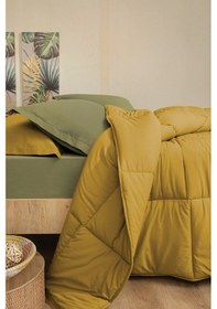 Resim Yataş Bedding Mix & Match Penny Tek Kişilik Yorgan - Safran 