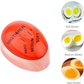 Resim Tam İthalat Yumurta Haşlama Aparatı Dublör Yumurta Pişirme Aleti Egg Timer 