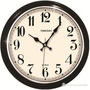 Resim Time Gold Salon Ofis Duvar Saati Plastik 35 Cm (149014745) 