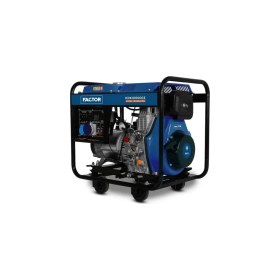 Resim Factor Kdk 10000 Ce 9.4 Kva Dizel Monofaze Jeneratör 10000 W Güç ve Marşlı Çalıştırma Özelliği 