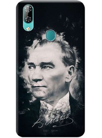 Resim CASPER Via A4 Uyumlu Kılıf Baskılı Silikon Kapak Mustafa Kemal Atatürk Stk:388 