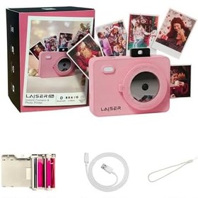 Resim Z5s İnstant Kamera ve Fotoğraf Yazıcısı - Şipşak Fotoğraf Makinesi - Pink 