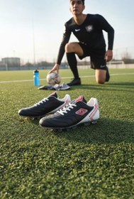 Resim ENOCH SHOES Enoch Profesyonel Şeffaf Çivili ve Geometrik Desenli Krampon 