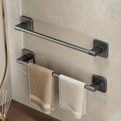 Resim MRSINE Yapışkan Havlu Çubuğu, Kolay Kurulum, Süper Yapışkan, Dayanıklı Diğer Malzeme, Duvar Monte Edilen Havlu Tutucu, Alan Tasarrufu Banyo Aksesuarı 