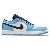 Resim Nike Air Jordan 1 Low UNC Erkek Spor Ayakkabısı (2021) - 553558-144 