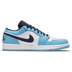 Resim Nike Air Jordan 1 Low UNC Erkek Spor Ayakkabısı (2021) - 553558-144 