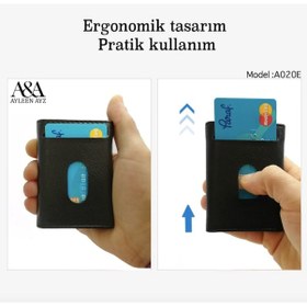 Resim Ayleen Ayz Kişiye Özel Hediyelik Erkek Cüzdan Kartlık Kemer Seti (461856834) Siyah Hediye Paketi Olsun 