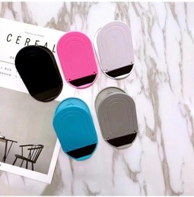 Resim Juo Katlanır Masaüstü Telefon Tutucu Stand Mor 