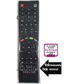 Resim Redline Hd Uydu Akıllı Kumanda 