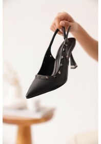 Resim Allegra Kadın Topuklu Ayakkabı Siyah 