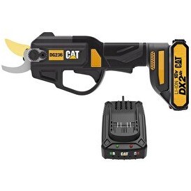 Resim CAT DG236 18 Volt 2.0A Li-ion Tek Akülü Profesyonel Kömürsüz Dal Budama Makası 
