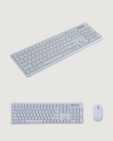 Resim Kablosuz Klavye Ve Mouse Seti - Ergonomik Tasarım, Sessiz Kullanım, Geniş Uyumluluk Diğer 