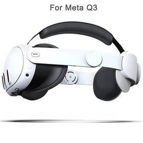 Resim Fastbuy Meta Quest 3 Kulaklık Kafa Bandı, Ayarlanabilir, Beyaz, Elite Model 