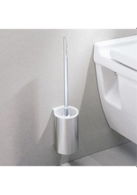 Resim Keuco Aks Plan Tuvalet Fırçası Beyaz-Krom - Keu.14972010100 