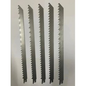 Resim Visko 5'li Paslanmaz Tilki Kuyruğu Bıçağı + Kemik Kesme 