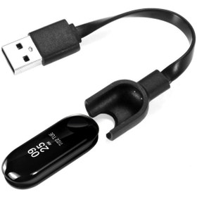 Resim Techmaster Xiaomi Mi Band 3 Usb Şarj Cihazı Kablosu 