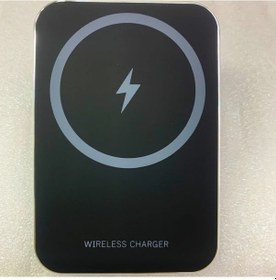 Resim Gateesat Siyah Kablosuz Araç Şarj Cihazı Alüminyum Alaşım Manyetik Havalandırma 360 Derece Dönüş İos Android Usb 