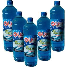 Resim Licoil Antifrizli Oto Cam Suyu 5x 1 = 5 Litre 5 Adet 1 Lt -12 C Oto Cam Suyu 4 x 1 = 4 