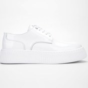 Resim Valmenti Adenerkek Beyaz Rugan Hakiki Deri Sneakers & Spor Ayakkabı 352 20421 Erk Ayk Y24 Beyaz 