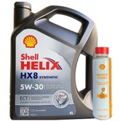 Resim Shell Helix Hx8 5w-30 Ect 4 Litre Motor Yağı/shell Flush Karter Temzileyici 