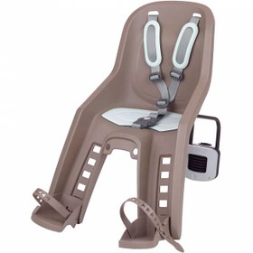 Resim Polisport Bubbly Mini Plus Ff Kadro Bağlantılı Ön Çocuk Taşıyıcı - Kahve Yeşil 