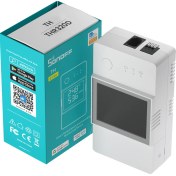 Resim Sonoff TH R3 Elite 20AH Dijital Ekranlı Akıllı Sıcaklık ve Nem Takip Rölesi 