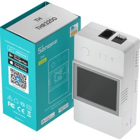 Resim Sonoff TH R3 Elite 20AH Dijital Ekranlı Akıllı Sıcaklık ve Nem Takip Rölesi 
