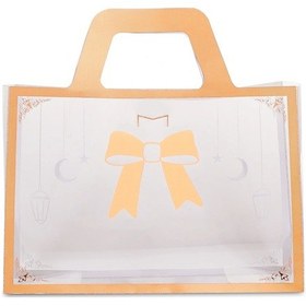Resim Yaldızlı Asetat Çanta 16 X 11 X 5 1 Adet 