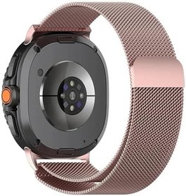 Resim Sneezy Samsung Galaxy Watch 8 Classic 47mm İle Uyumlu Manyetik Milanese Loop Metal Kordon 