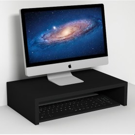 Resim Emkawood Marry50 Monitör Yükseltici Laptop Standı Siyah 