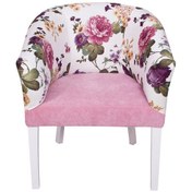 Resim 3A Mobilya Şımarık Yeni Oval Berjer 70x69x68 CM 