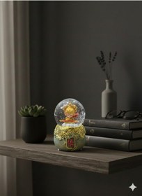 Resim Rgb Işıklı , Müzikli , Oyuncak Figürlü Kar Küresi 